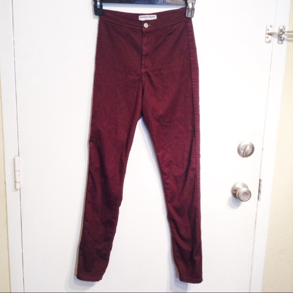 American Apparel high waisted jeans size small